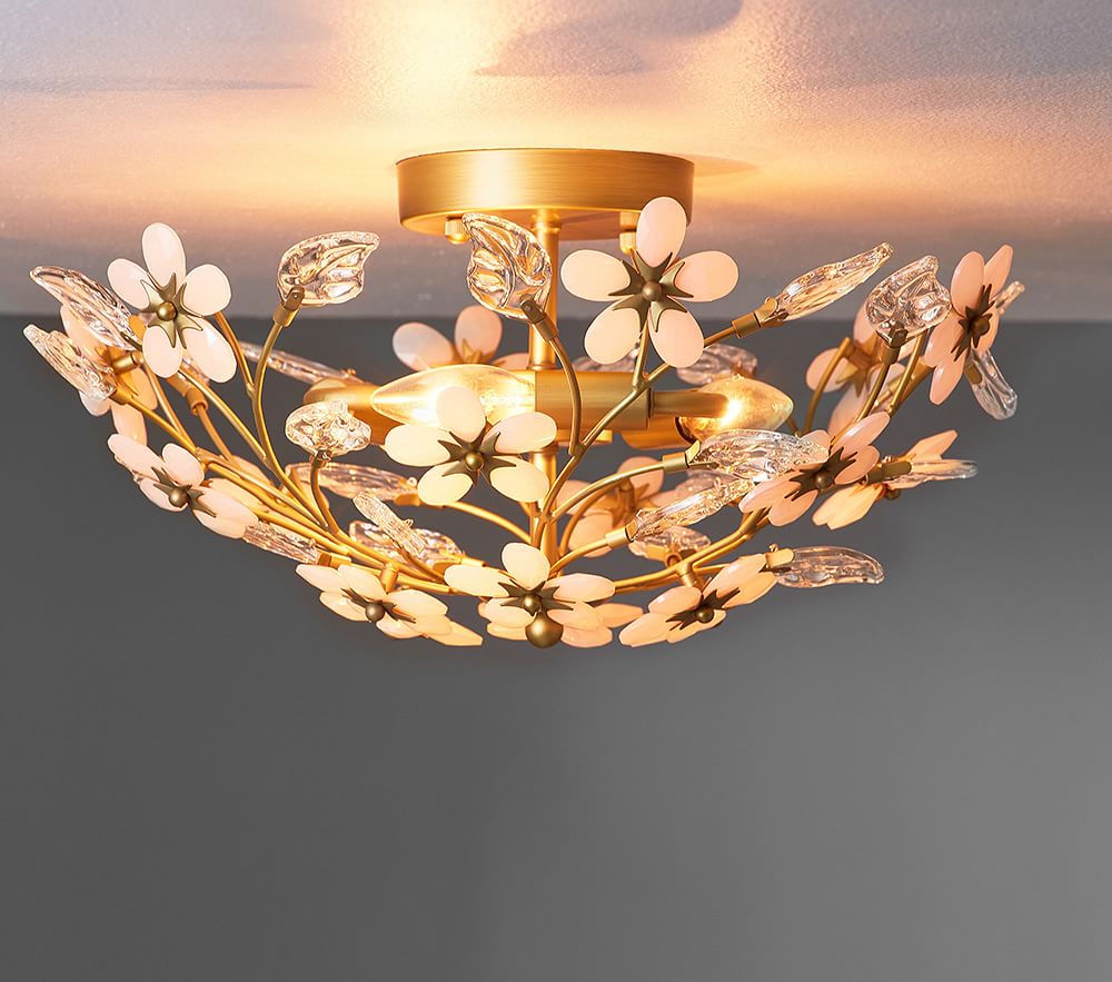 Grace Flower Flushmount